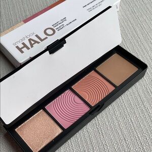 Smashbox Halo Sculpt + Glow Contour, Blush + Highlighter Palette With Vitamin E